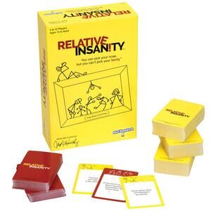 Relative Insanity Party Game - Jeff Foxworthy Original Comedy Card Game